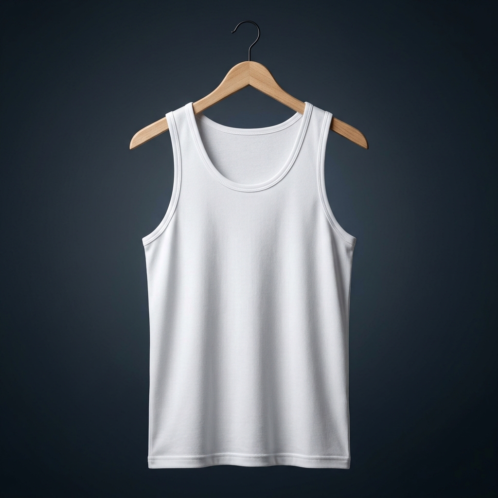 Fruit of the Loom Men's Sleeveless Tank A-Shirt product packaging