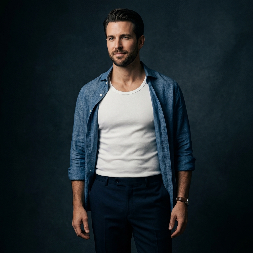 Hanes Men's Undershirt packs detail blueprint banner