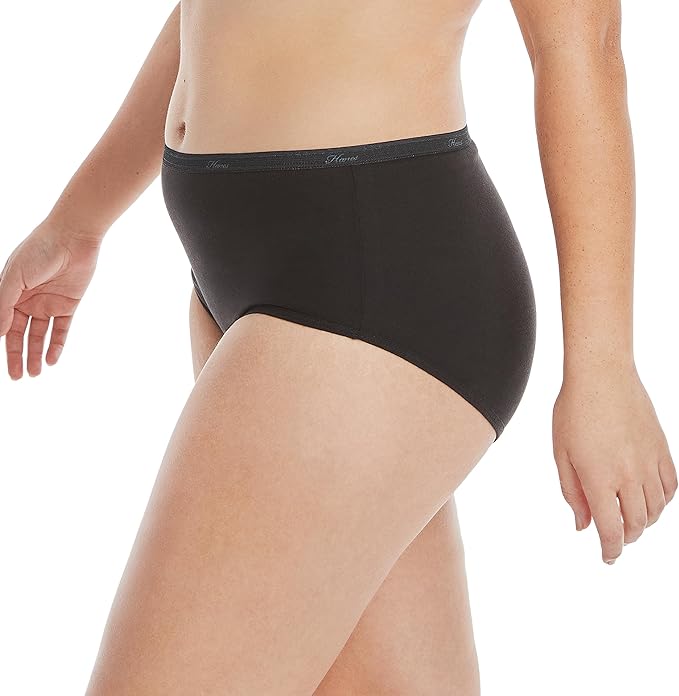 Hanes Women's Underwear Pack Full Back Coverage Fit