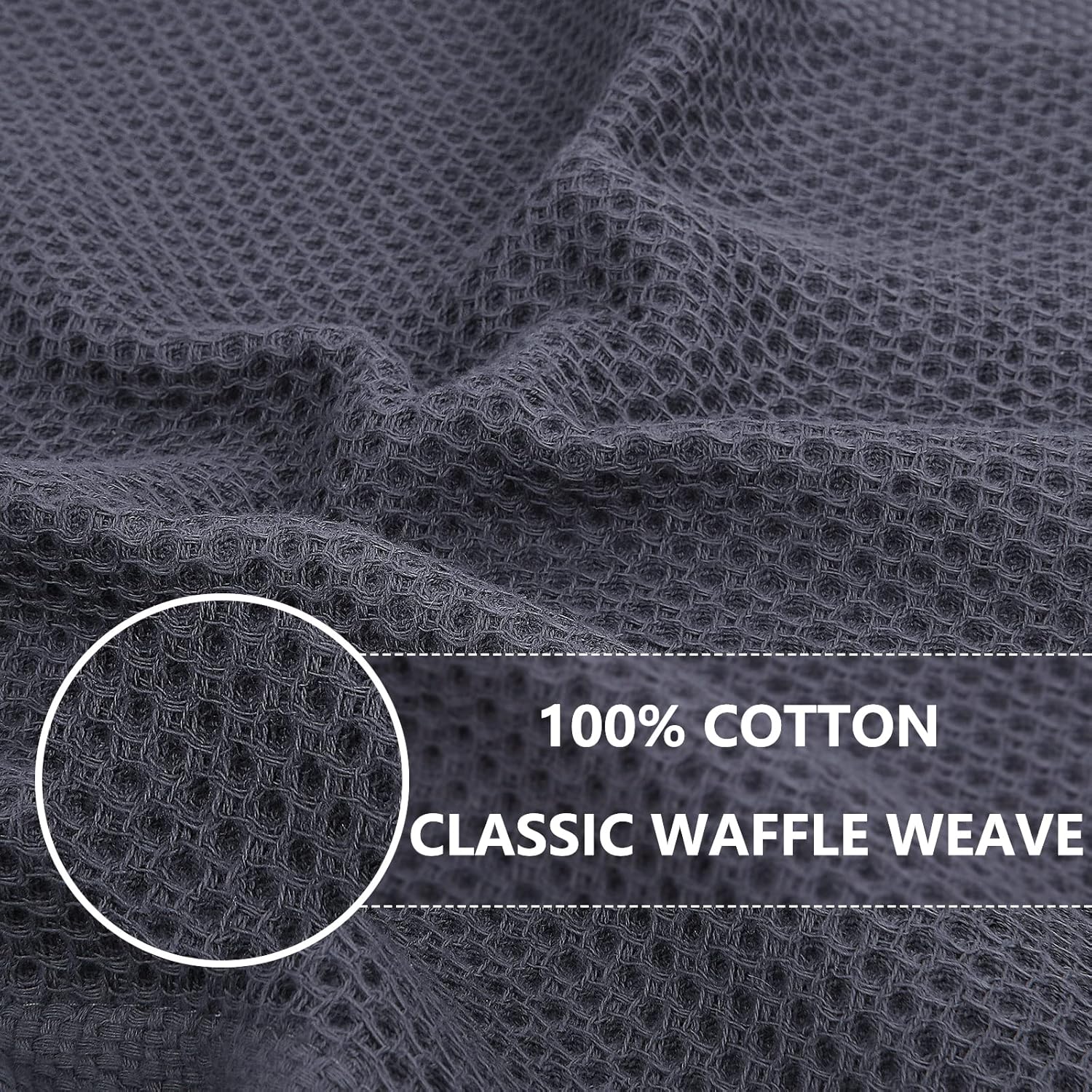 Homaxy Waffle Weave close-up pointer layout