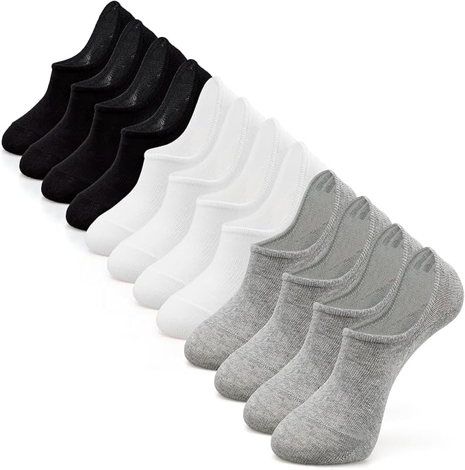 IDEGG No Show Socks - Low Cut Athletic Running Socks on feet
