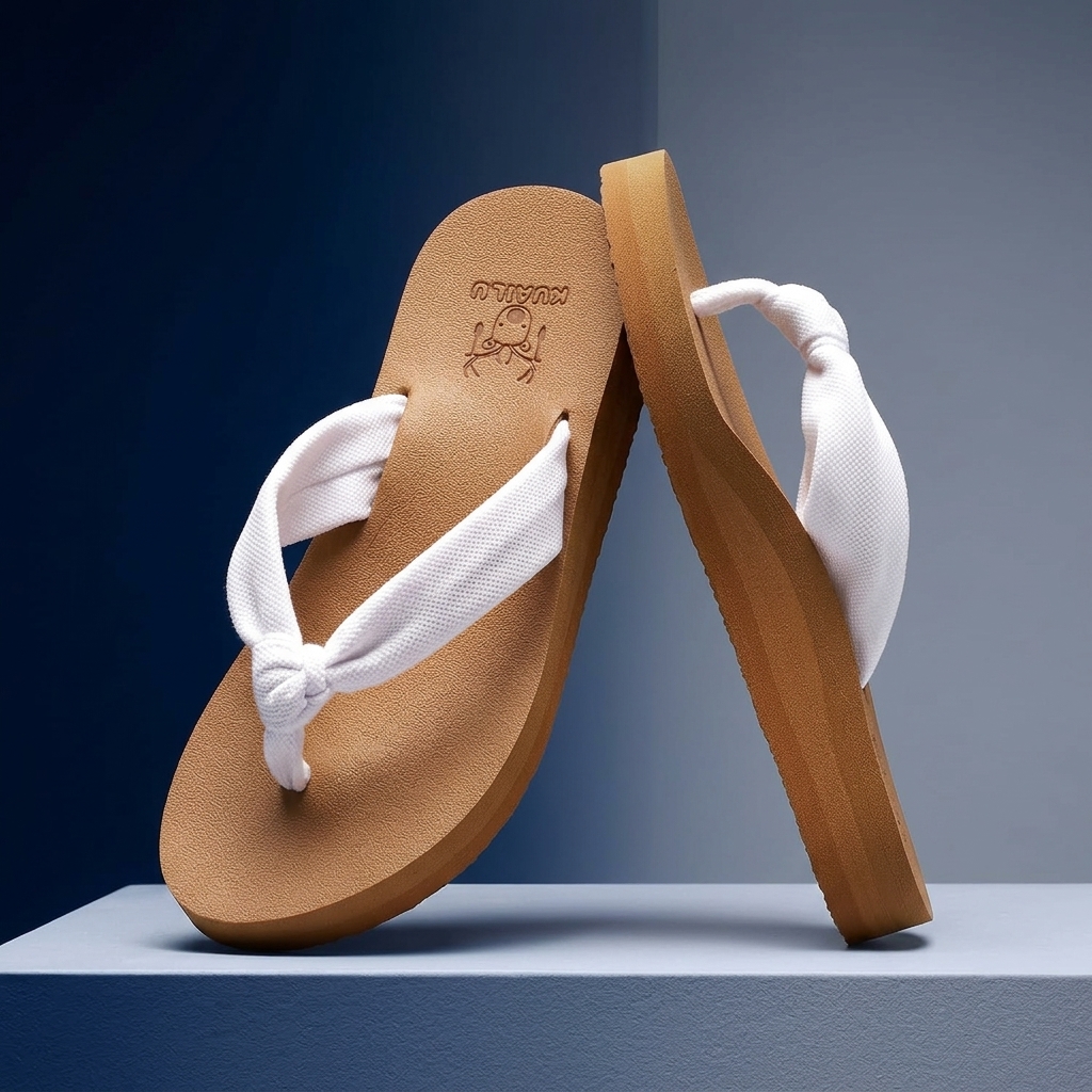 KuaiLu Flip Flops side profile layout details