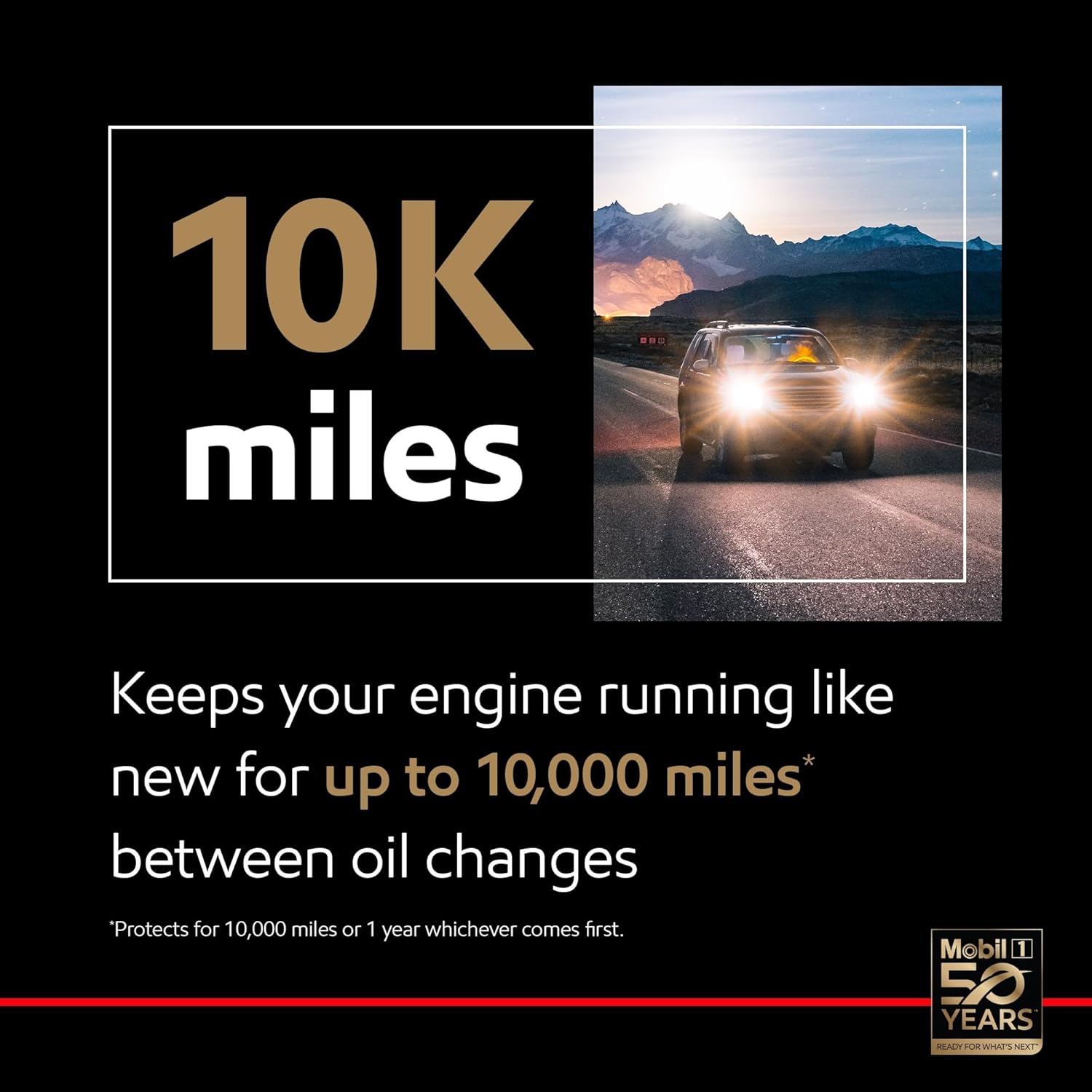 Mobil 1 10k Miles Engine Protection Seal