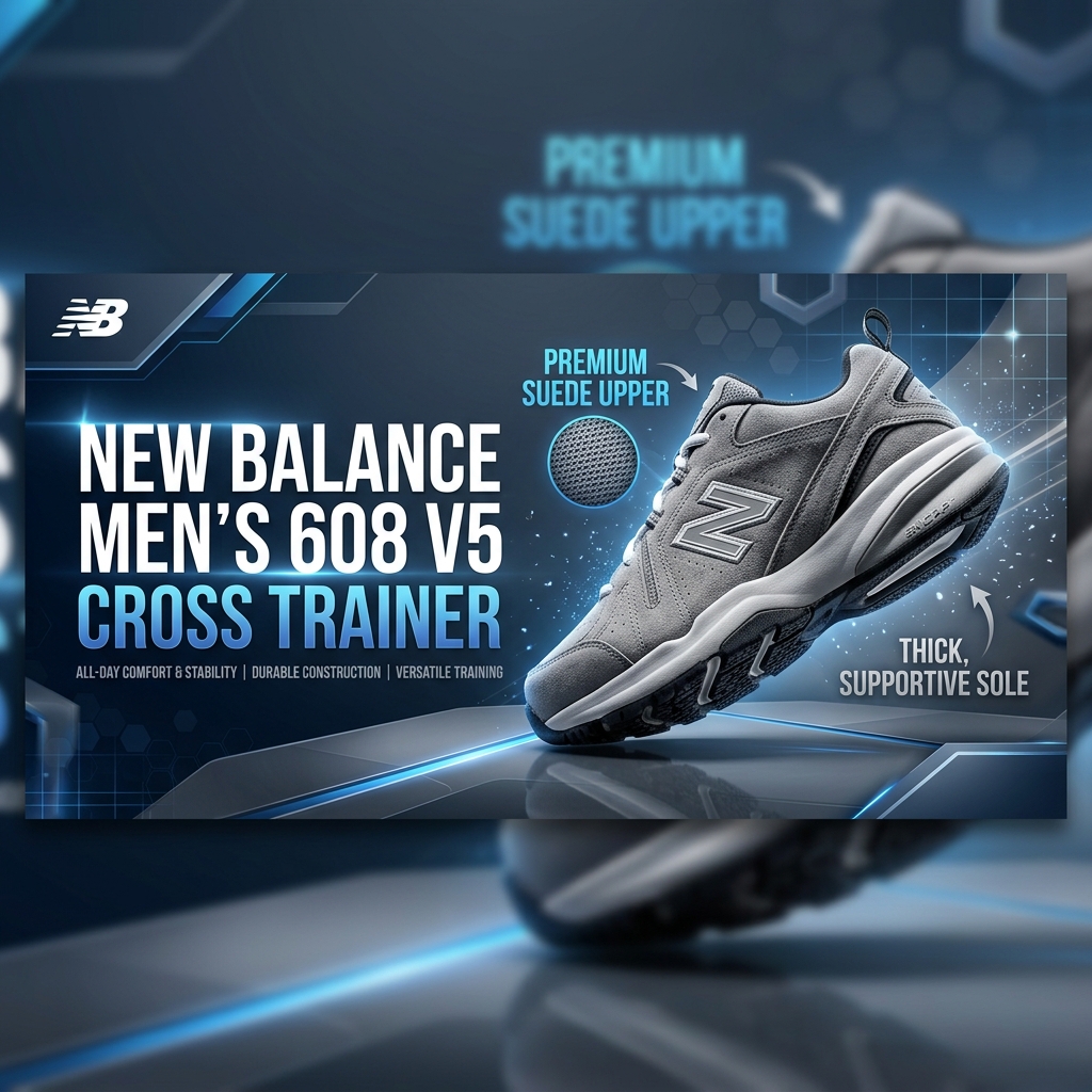 New Balance Men's 608 V5 Cushioning Tech
