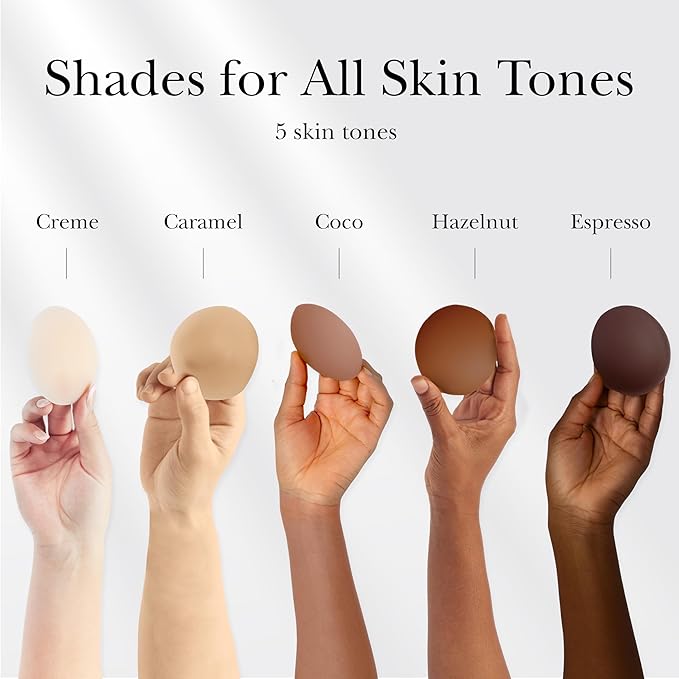 Nippies Shades - 5 Skin Tones