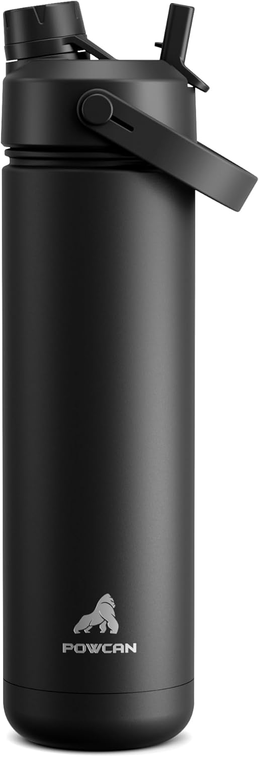 POWCAN 26 oz Insulated Water Bottle Full Product Shot