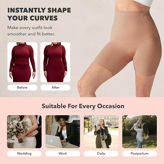 Shapermint High-Waisted Tummy Control Shorts
