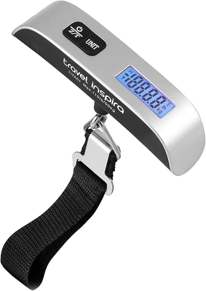 travel inspira Digital Scale silver