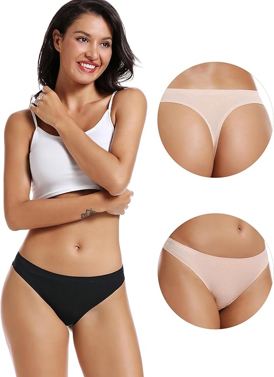 VOENXE Thong Flat Lay
