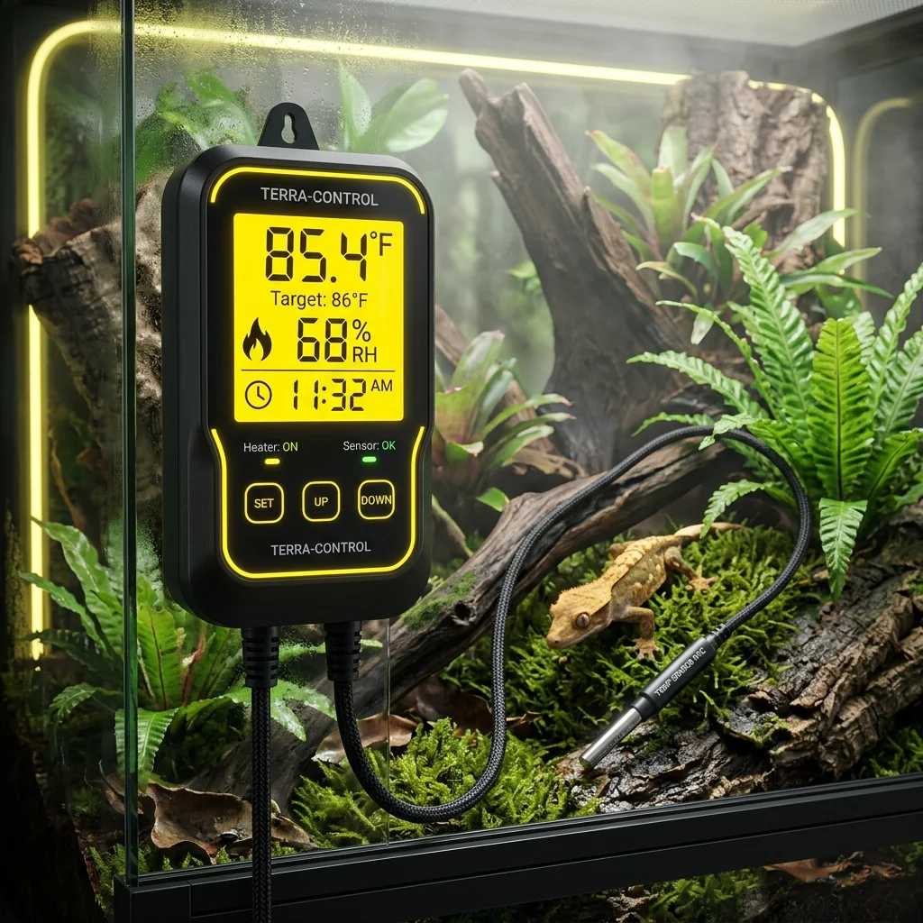 Micro-Climate Amphibian Control: Smart Digital Thermostat and Humidifier Control Systems for Reptile Terrariums (2026)