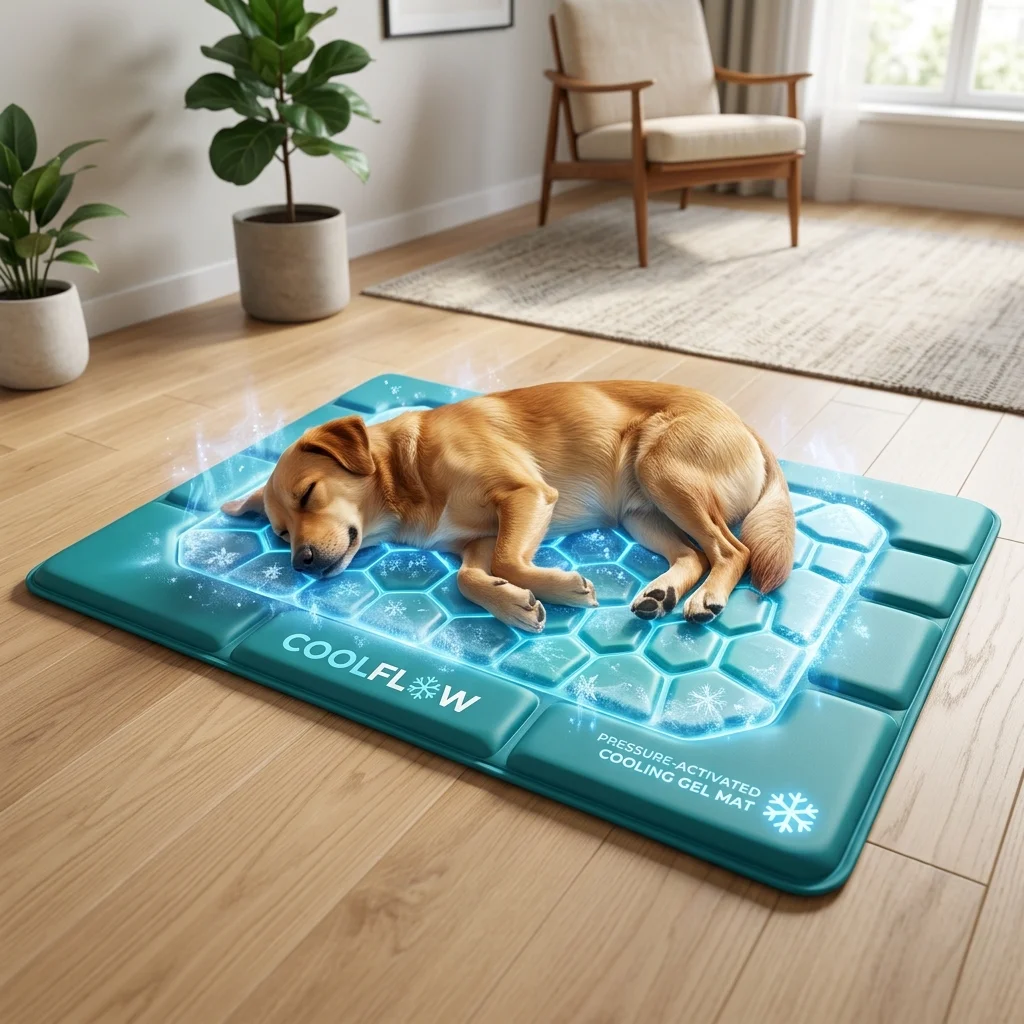 Portable Pet Thermal Regulation: Thermodynamics of Pressure-Activated Self-Cooling Gel Mats for Dogs (2026)