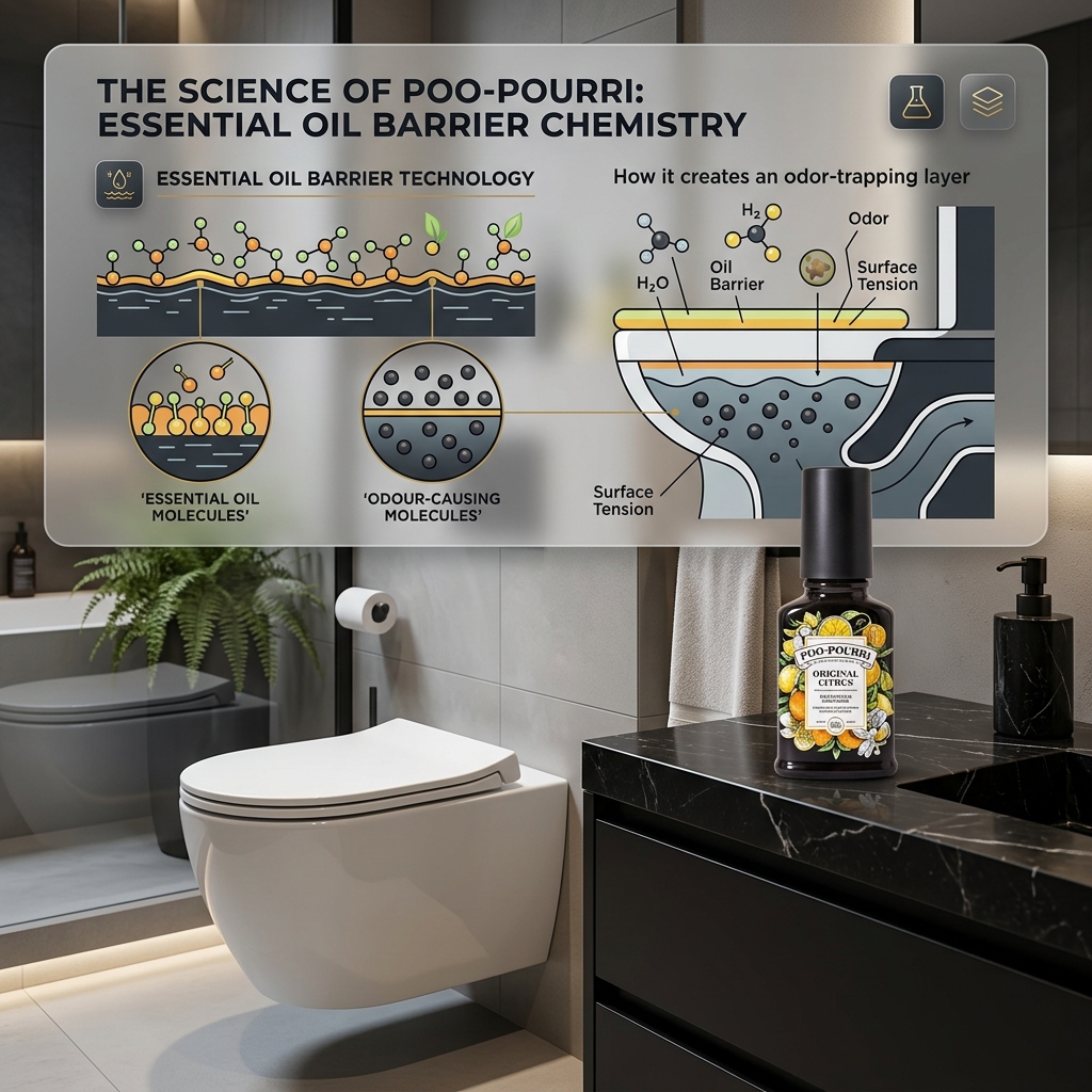 Vapor-Phase Mitigation: Odor-Trapping Toilet Spray Chemistry (2026)