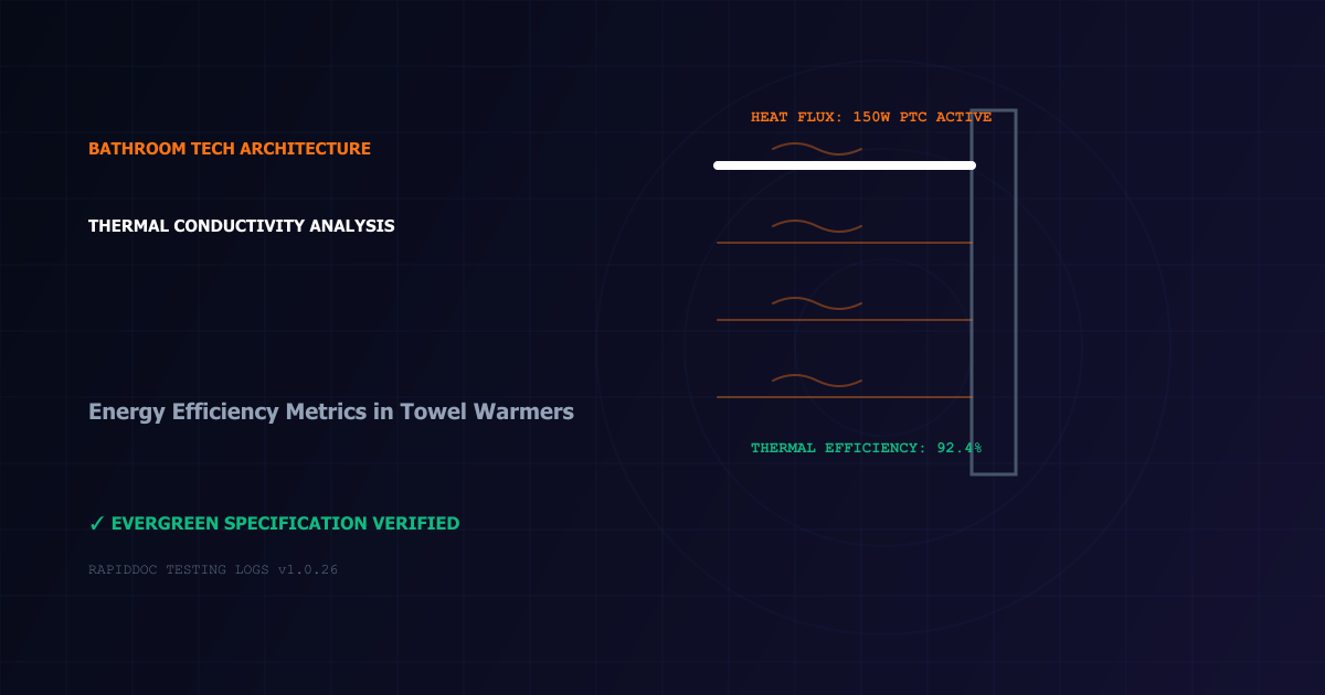 Thermal Conductivity Analysis: Heated Towel Warmer Efficiency (2026)