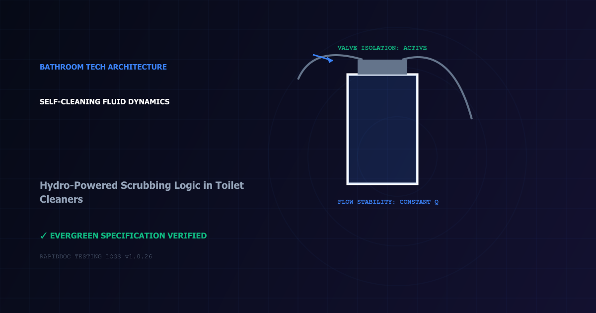 Self-Cleaning Fluid Dynamics: Automated Toilet Scrubbing Logic (2026)
