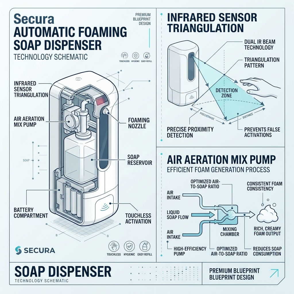Optical Sensor Precision in Automatic Soap Dispensers: Response-Time Metrics and Foam Aeration (2026)