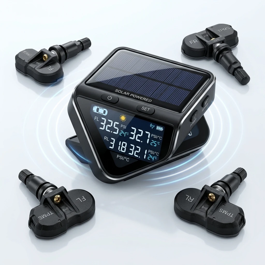 Evaluating RF Sensor Latency and Solar-Powered Display Accuracy in Wireless Car TPMS Kits: Real-Time Pneumatic Safety Telemetry (2026)