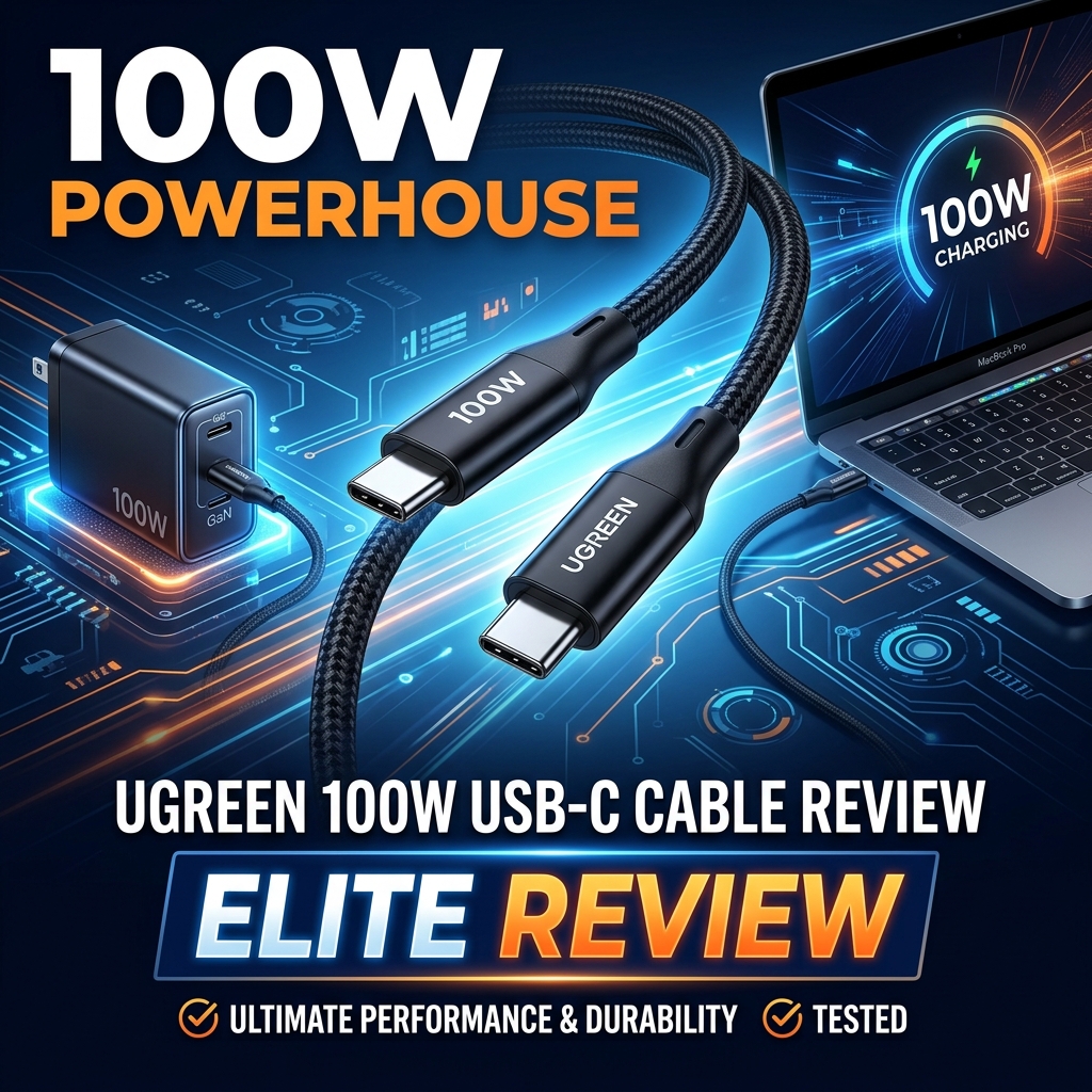 UGREEN 100W USB-C Cable: The Ultimate Durability Test